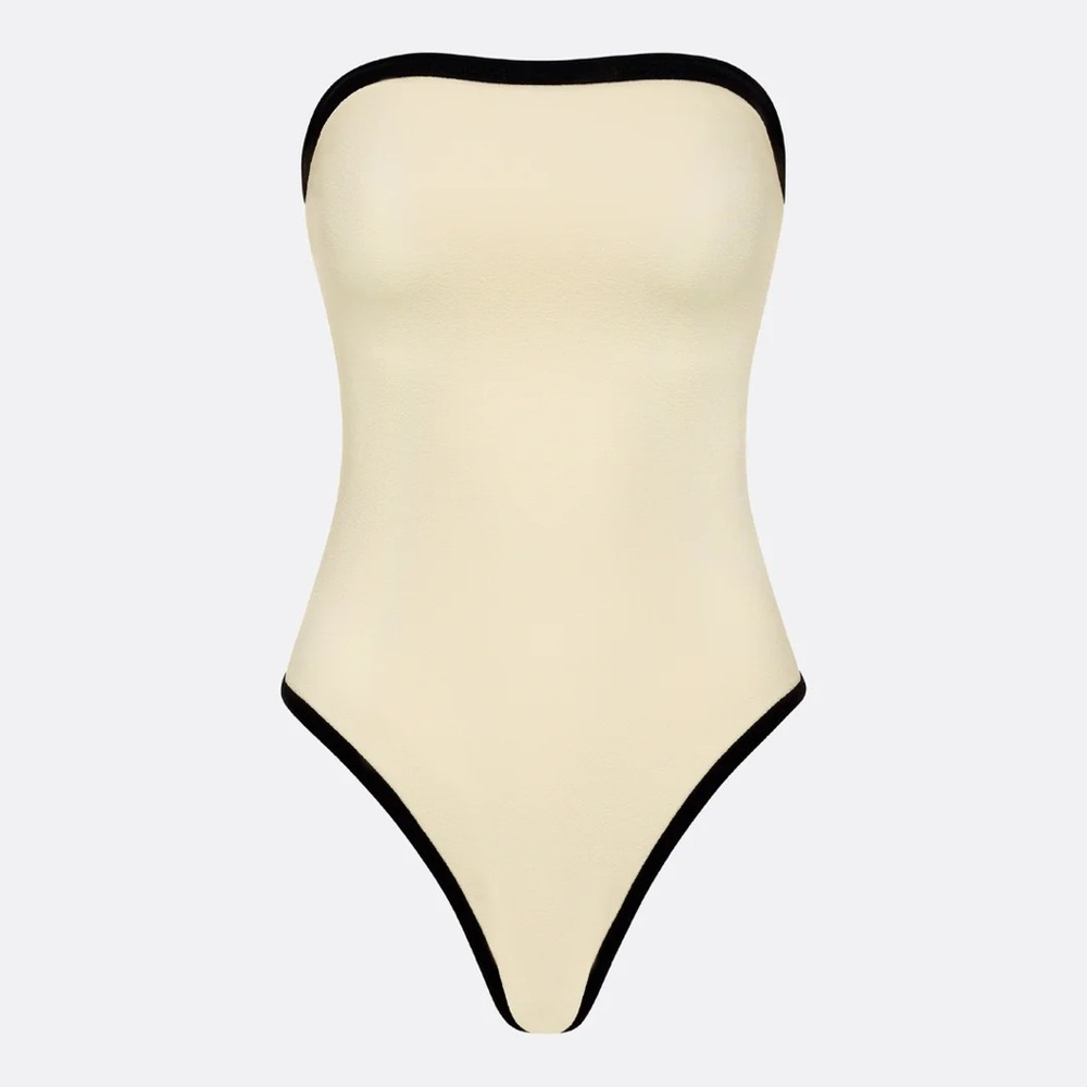 Elysiian Aliso One Piece - Black And White Contrast